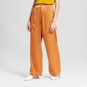 Mossimo Wide Leg Orange Pant